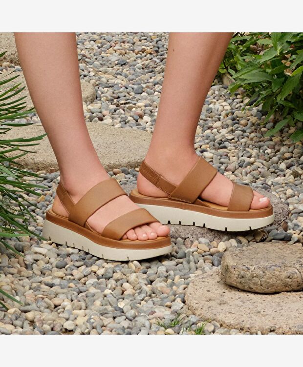 Kadın Taba Hakiki Deri Sandalet - 9