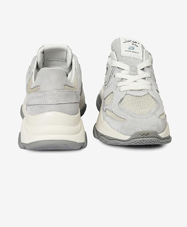 Kadın Gri Hakiki Deri Spor Ayakkabı - 7