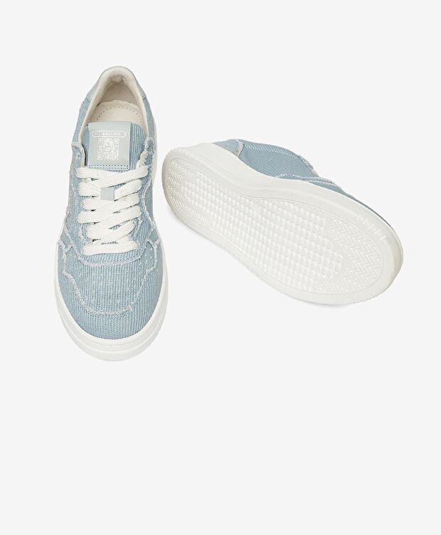 Kadın Bebe Mavi Sneaker Ayakkabı - 6