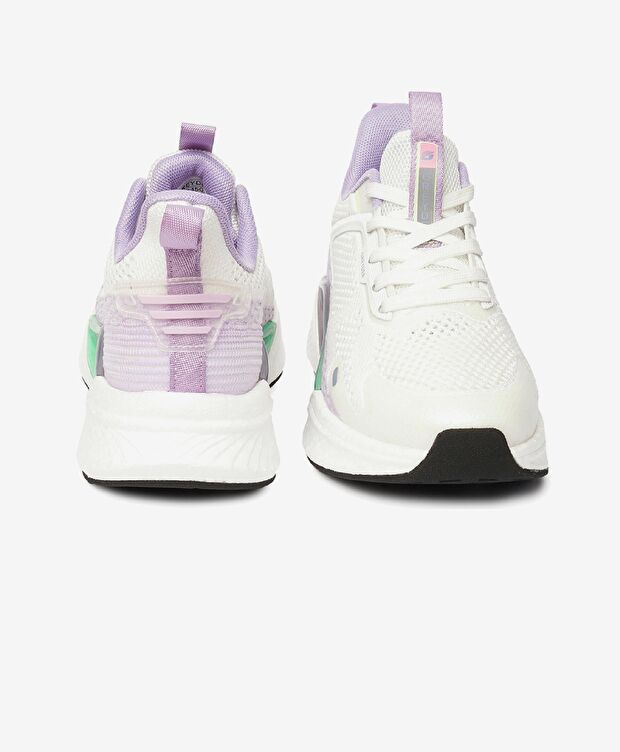 Kadın Beyaz Lila Spor Ayakkabı - 7