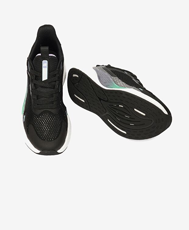 Kadın Siyah Lila Spor Ayakkabı - 6