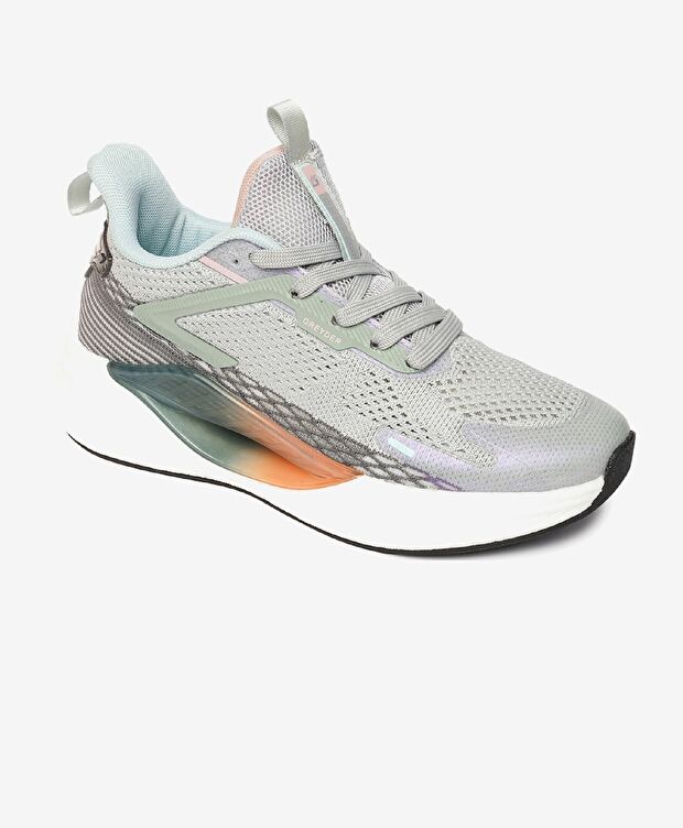 Kadın Açık Gri Mint Yeşili Spor Ayakkabı - 2