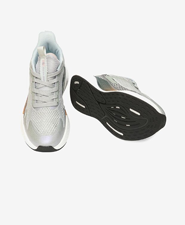 Kadın Açık Gri Mint Yeşili Spor Ayakkabı - 5