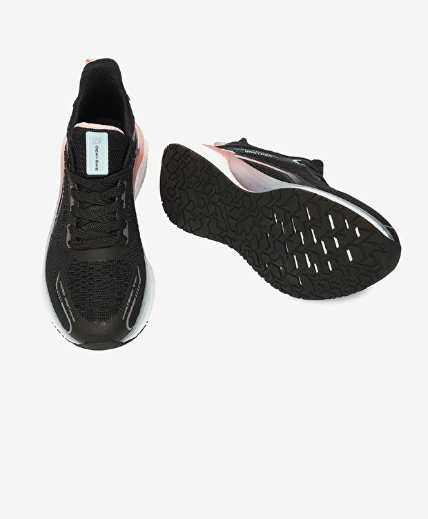 Kadın Siyah Pudra Spor Ayakkabı - 6