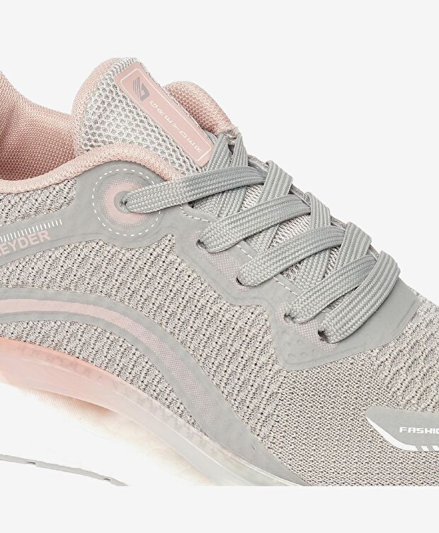 Kadın Açık Gri Pudra Spor Ayakkabı - 5