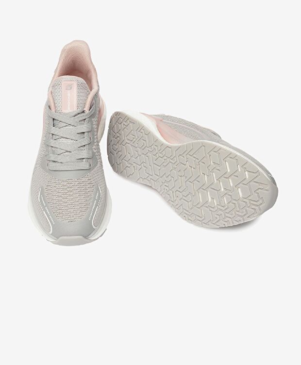 Kadın Açık Gri Pudra Spor Ayakkabı - 6