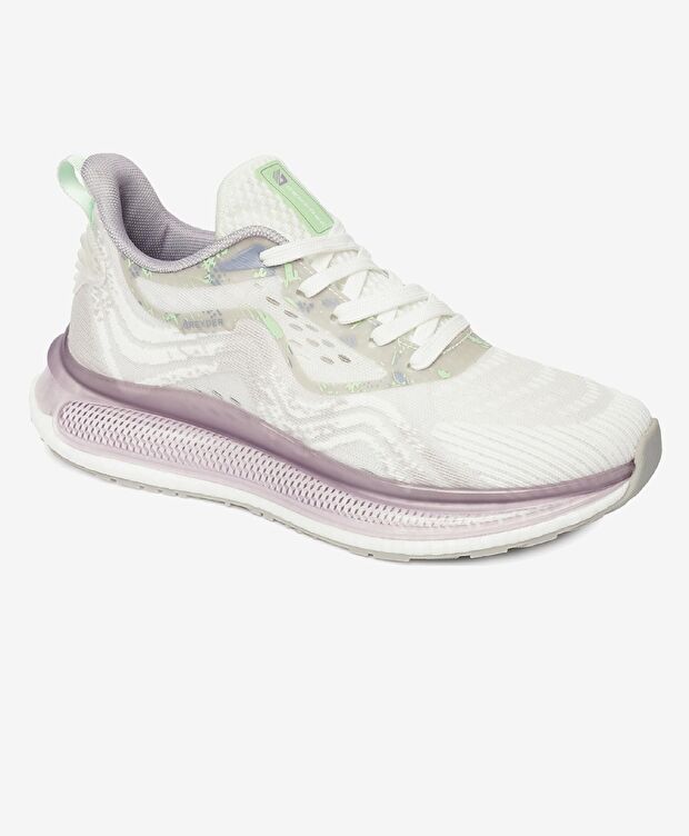 Kadın Lila Limon Yeşili Spor Ayakkabı - 2