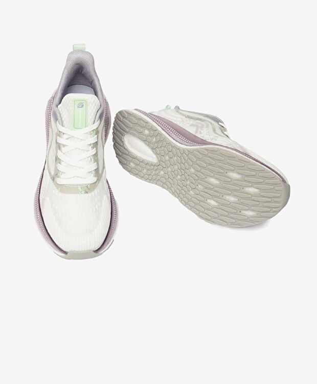 Kadın Lila Limon Yeşili Spor Ayakkabı - 6