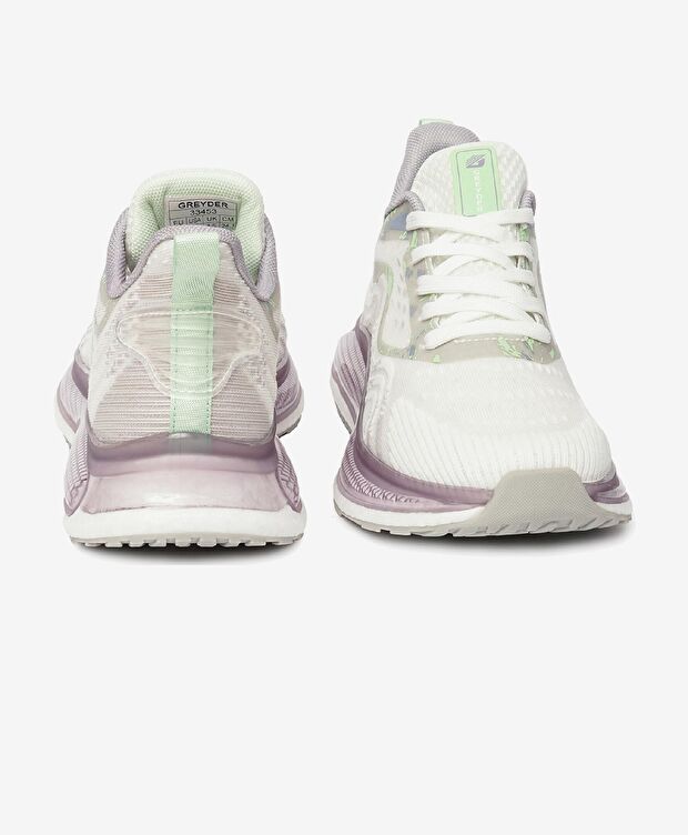 Kadın Lila Limon Yeşili Spor Ayakkabı - 7