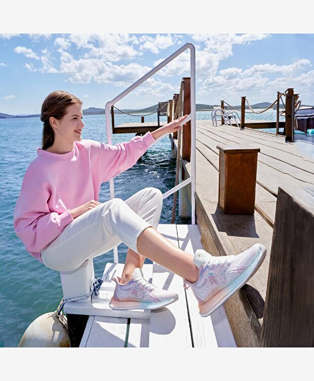 Kadın Pudra Açık Mavi Spor Ayakkabı - 8