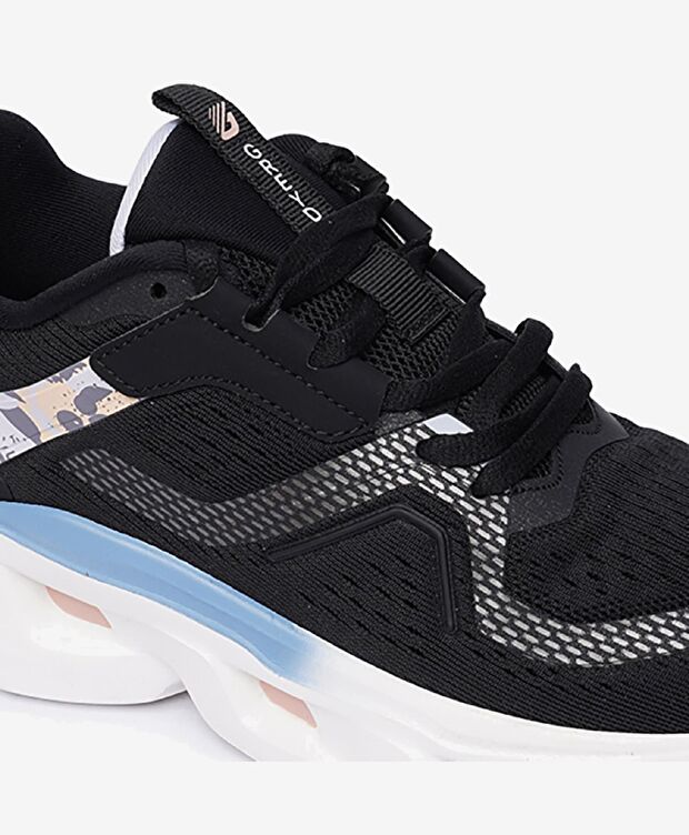 Kadın Siyah Pudra Spor Ayakkabı - 5