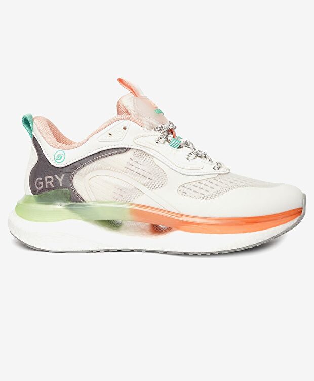 Kadın Beyaz Pudra Spor Ayakkabı - 1