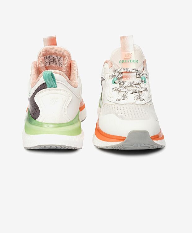 Kadın Beyaz Pudra Spor Ayakkabı - 7