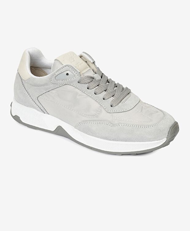 Kadın Açık Mavi Hakiki Deri Spor Ayakkabı - 2