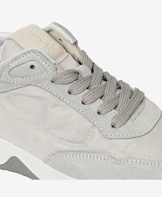 Kadın Açık Mavi Hakiki Deri Spor Ayakkabı - 5