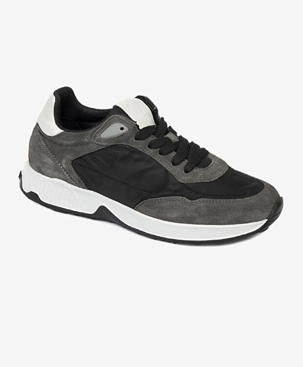 Kadın Antrasit Hakiki Deri Spor Ayakkabı - 2