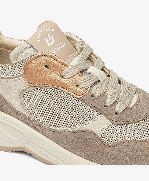 Kadın Vizon Hakiki Deri Spor Ayakkabı - 5