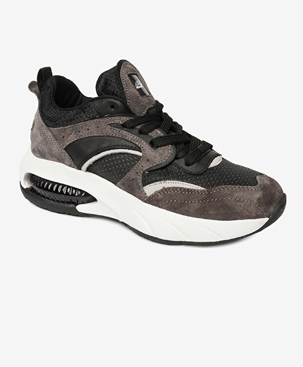 Kadın Füme Hakiki Deri Spor Ayakkabı - 2