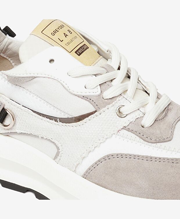 Greyder LAB Kadın Beyaz Sneaker Ayakkabı - 5