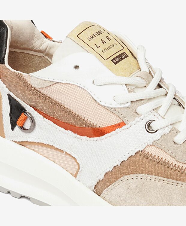 Greyder LAB Kadın Bej Sneaker Ayakkabı - 5