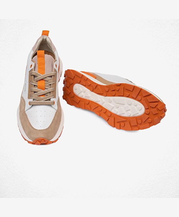 Greyder LAB Kadın Kum Sneaker Ayakkabı - 6