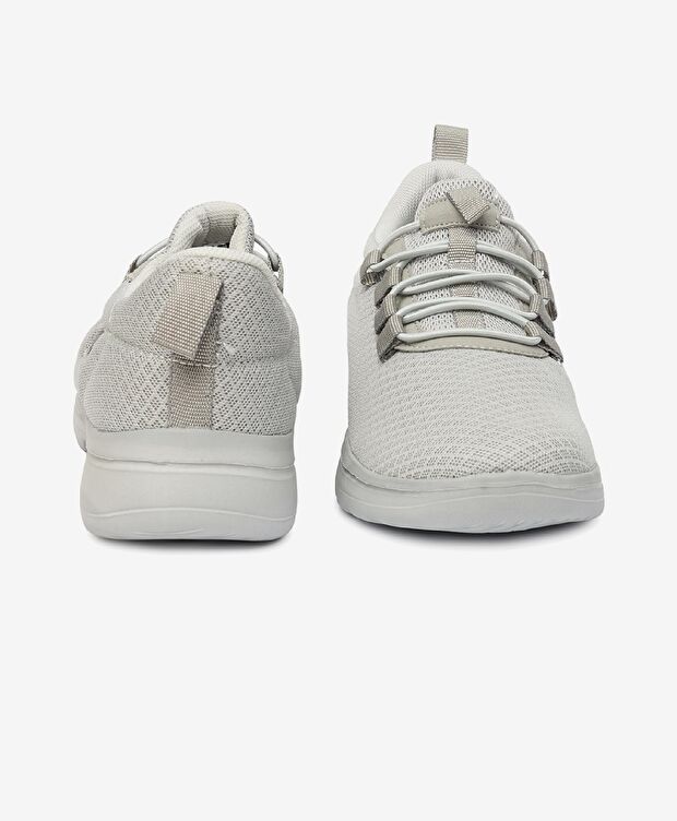 Kadın Gri Hakiki Deri Spor Ayakkabı - 7