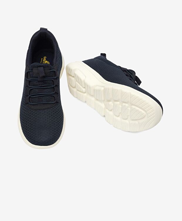 Kadın Lacivert Hakiki Deri Spor Ayakkabı - 6