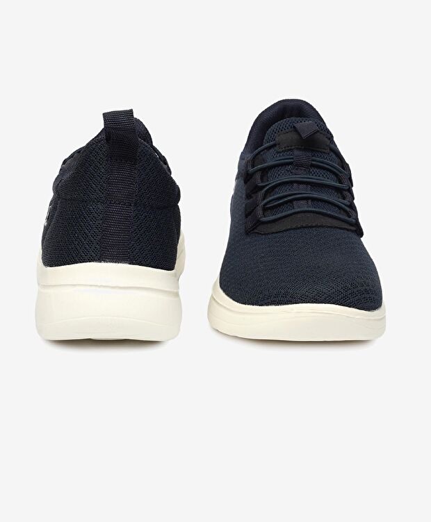 Kadın Lacivert Hakiki Deri Spor Ayakkabı - 7