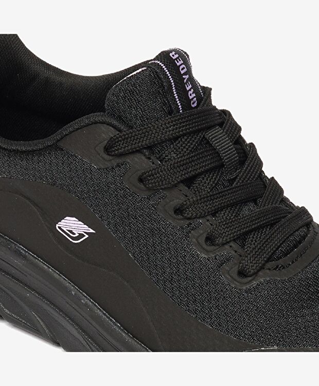 Kadın Siyah Spor Ayakkabı - 5