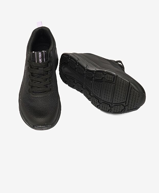 Kadın Siyah Spor Ayakkabı - 6