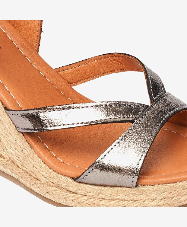 Kadın Çelik Topuklu Sandalet - 5