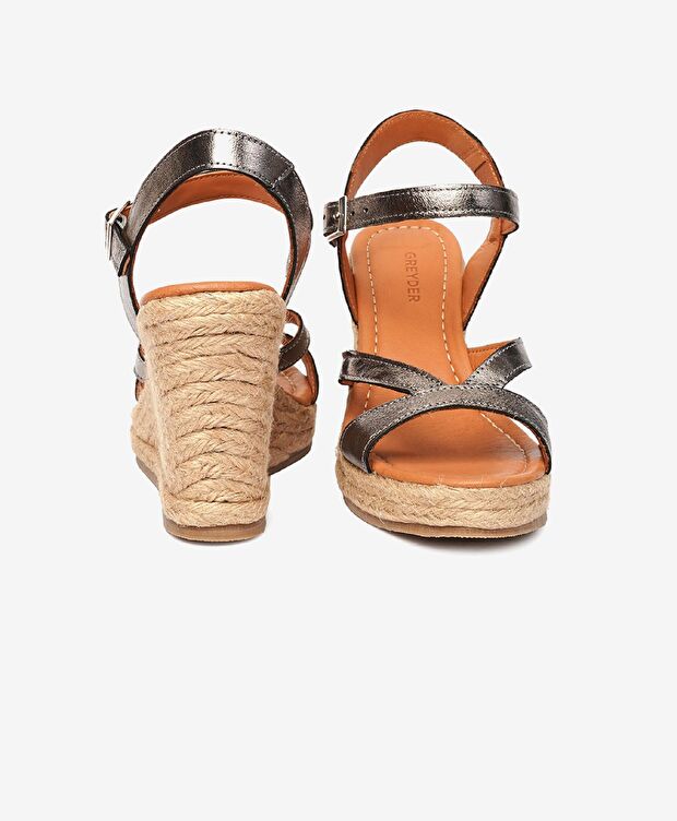 Kadın Çelik Topuklu Sandalet - 7