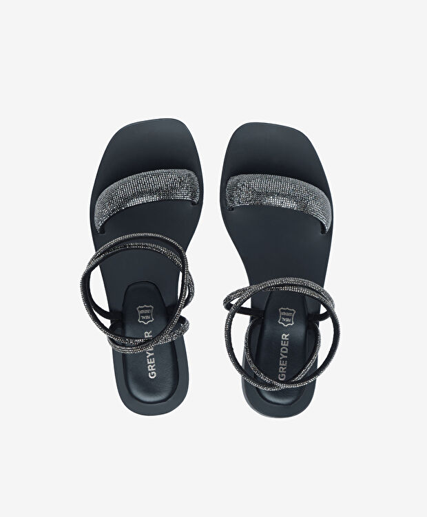 Kadın Siyah Hakiki Deri - 5