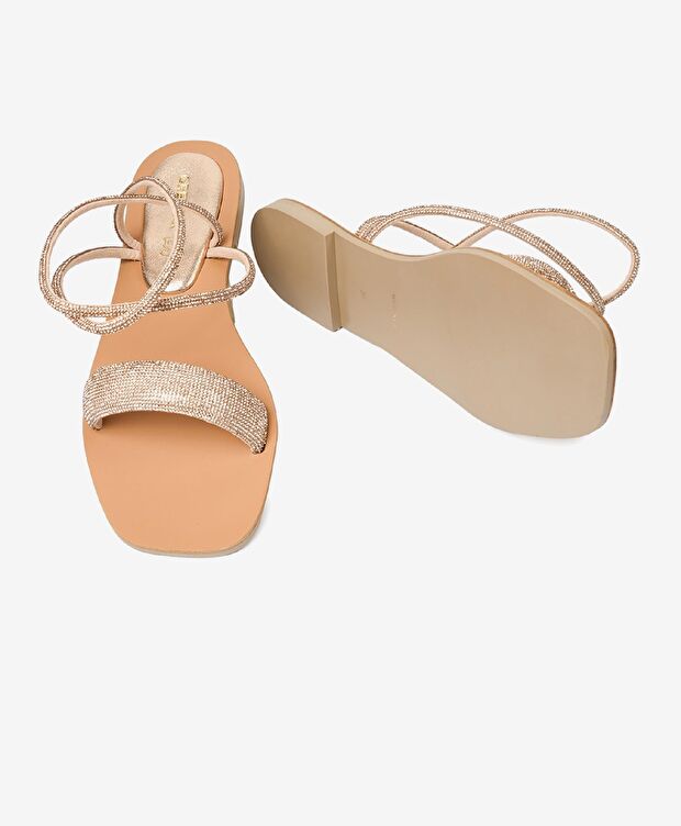 Kadın Pembe Hakiki Deri - 5