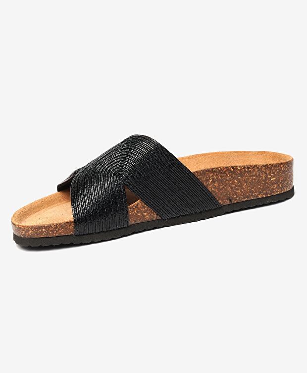 Kadın Siyah Terlik - 3