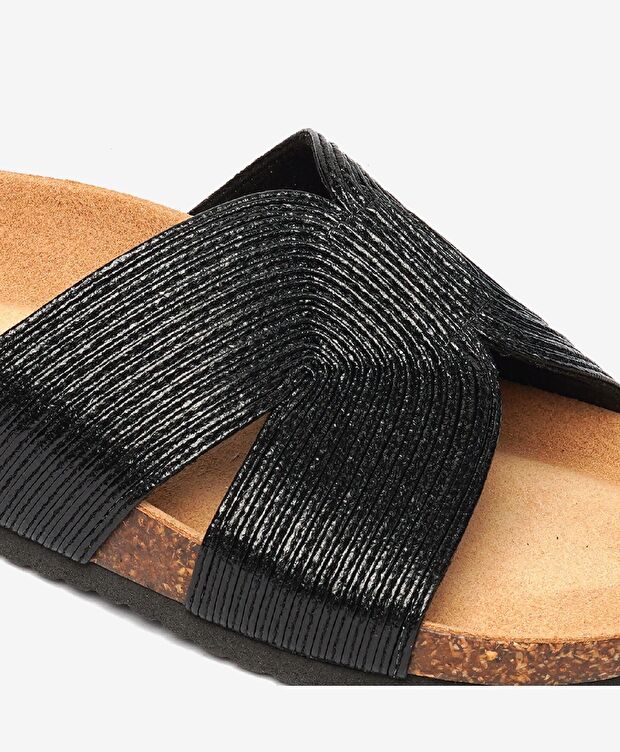 Kadın Siyah Terlik - 5