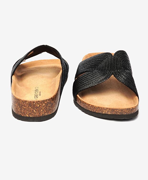 Kadın Siyah Terlik - 7