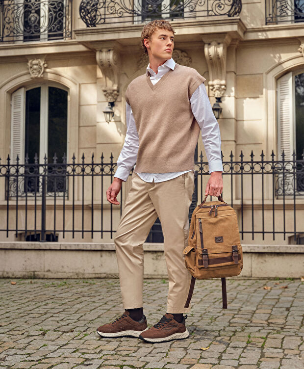 Greyder LAB Erkek Kahverengi Hakiki Deri Spor Ayakkabı - 8