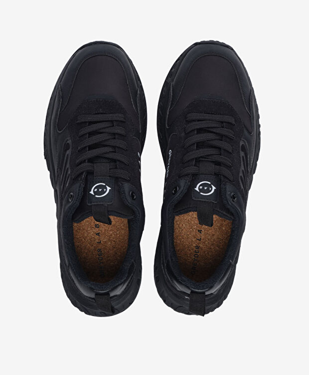 Greyder LAB Erkek Siyah Hakiki Deri Spor Ayakkabı - 5