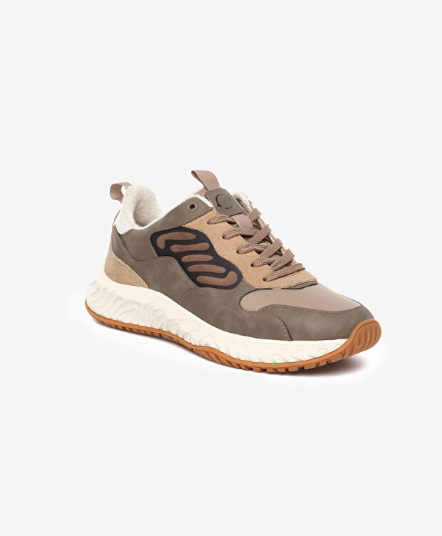 Greyder LAB Erkek Taba Hakiki Deri Spor Ayakkabı - 2