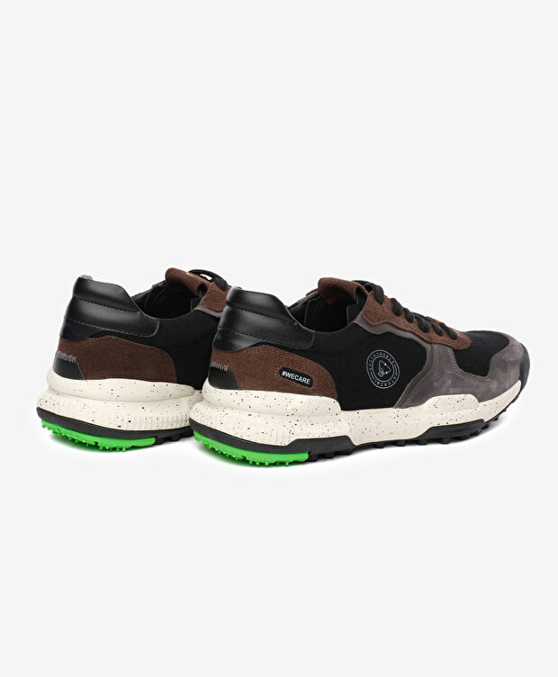 Greyder LAB Erkek Siyah Hakiki Deri Spor Ayakkabı - 4