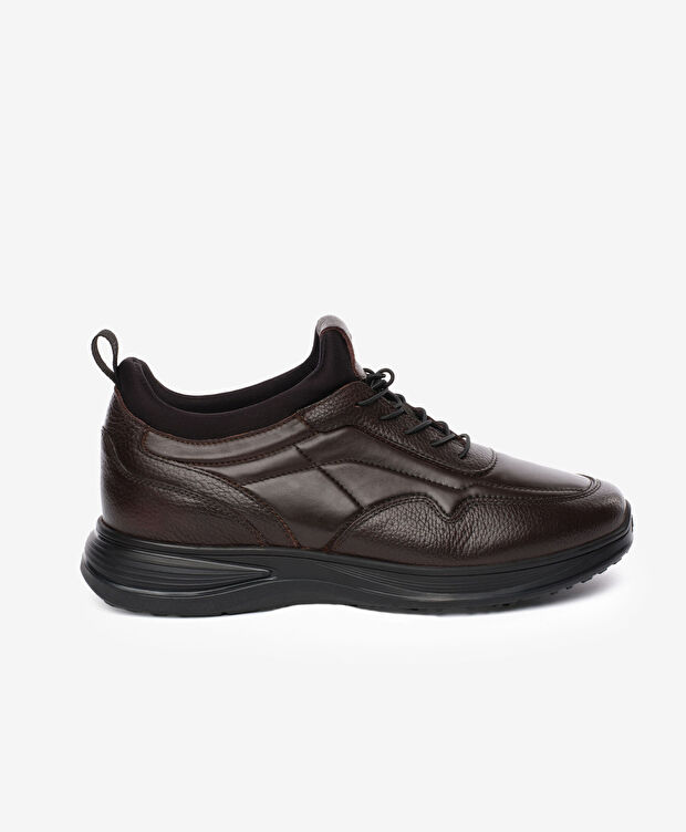 Erkek Kahverengi Hakiki Deri Ayakkabı - 1