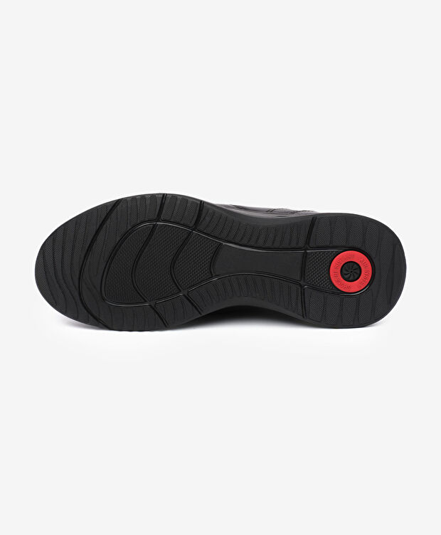 Erkek Siyah Hakiki Deri Ayakkabı - 6