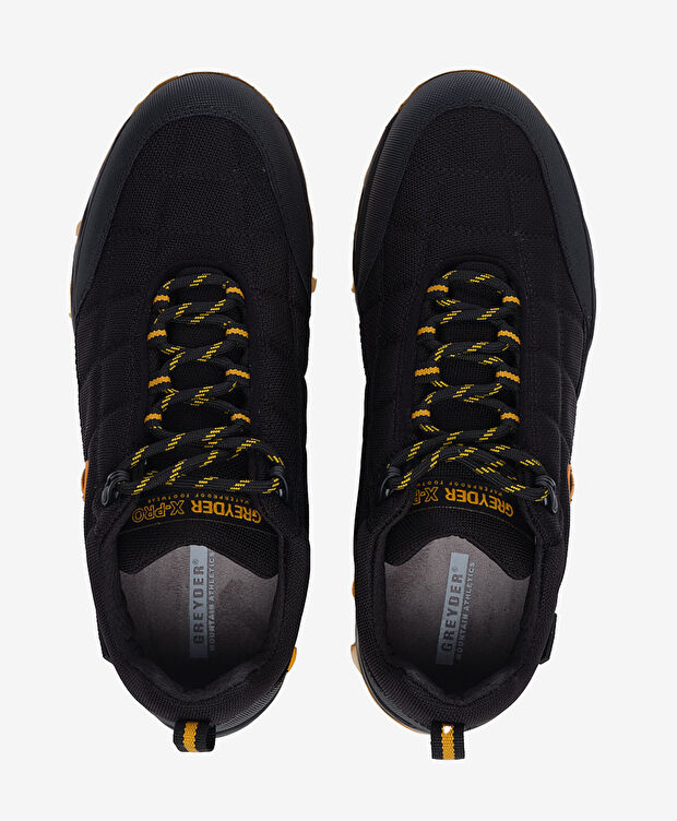 Erkek Siyah Sarı Su Geçirmez Outdoor Ayakkabı - 6