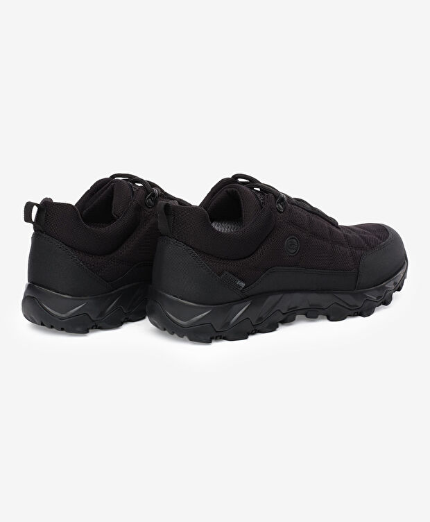 Erkek Siyah Su Geçirmez Ayakkabı - 4