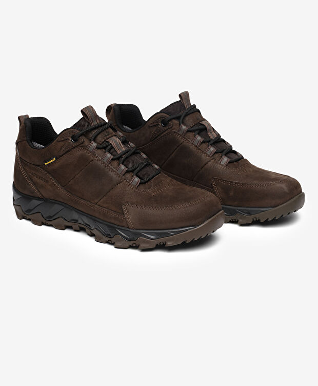 Erkek Duman Hakiki Deri Su Geçirmez Outdoor Ayakkabı - 6