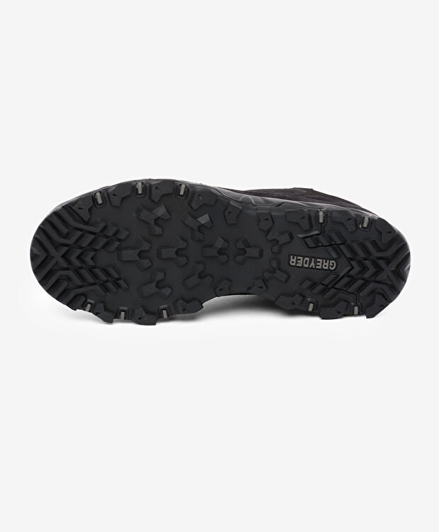 Erkek Siyah Hakiki Deri Su Geçirmez Outdoor Ayakkabı - 7
