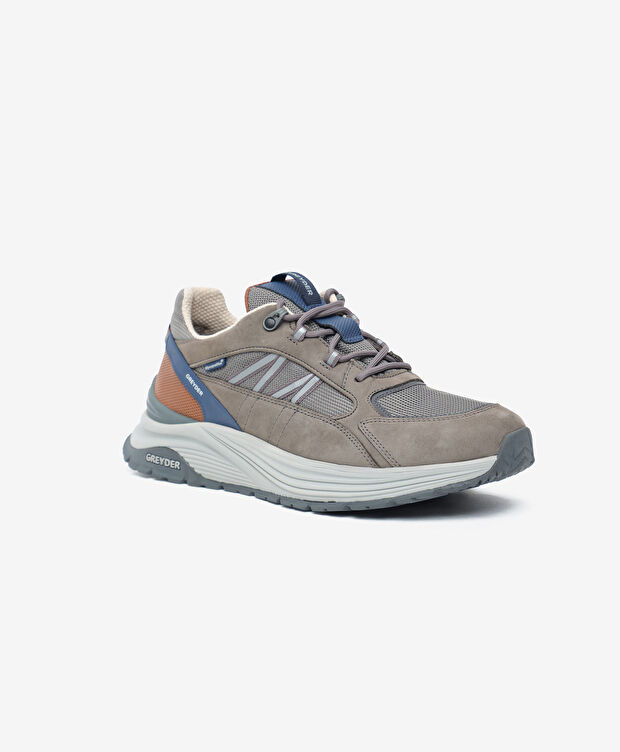 Erkek Koyu Gri Hakiki Deri Su Geçirmez Outdoor Ayakkabı - 3