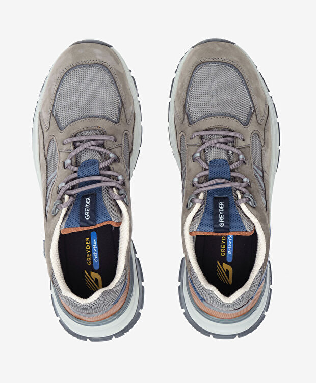 Erkek Koyu Gri Hakiki Deri Su Geçirmez Outdoor Ayakkabı - 6