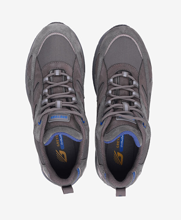 Erkek Antrasit Hakiki Deri Su Geçirmez Outdoor Ayakkabı - 6